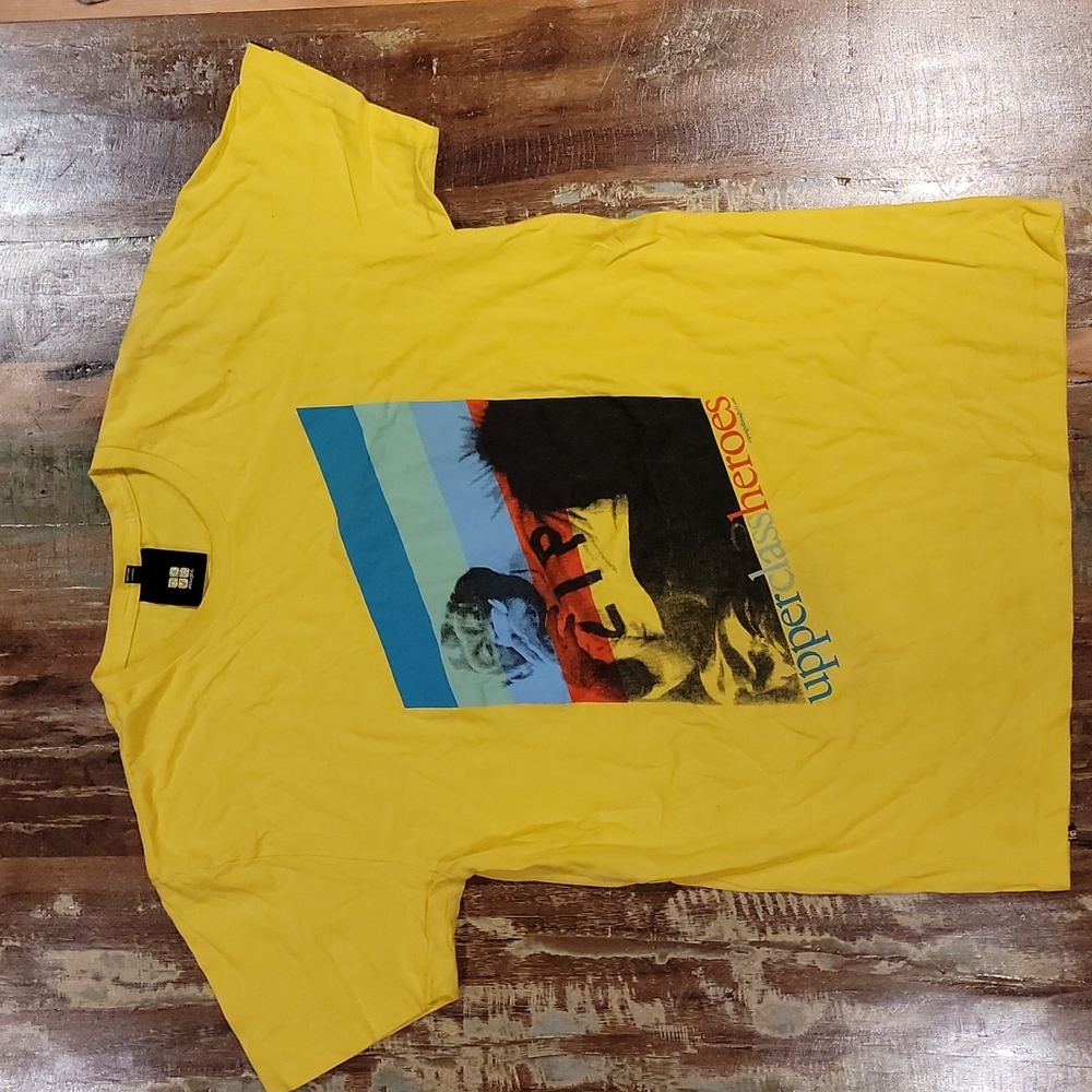 Insight Upper Class Heroes Yellow Tee - Size Medium